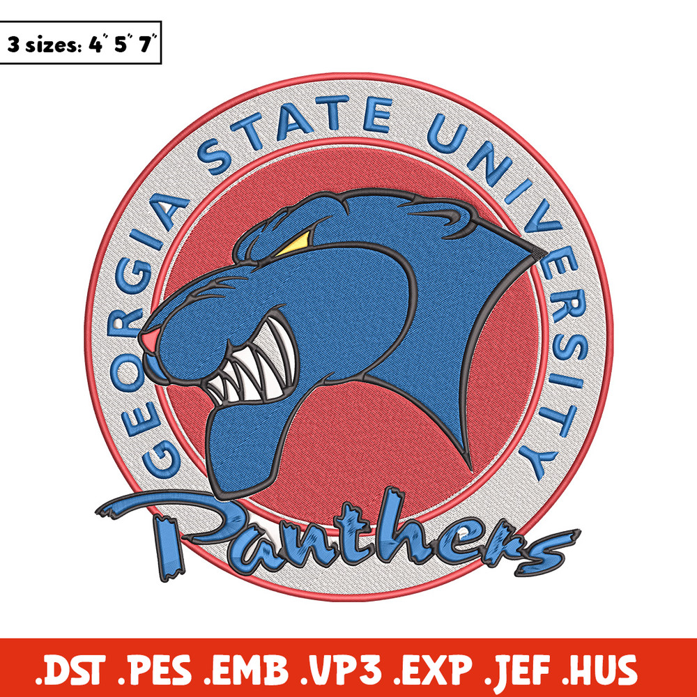 Georgia State logo embroidery design, Sport embroidery, logo sport embroidery, Embroidery design, NCAA embroidery.jpg