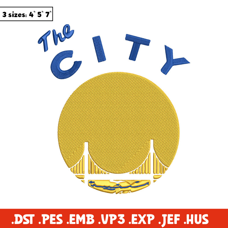 Golden State Warriors logo embroidery design, NBA embroidery, Sport embroidery,Embroidery design,Logo sport embroidery.jpg