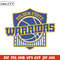 Golden State Warriors logo embroidery design, NBA embroidery,Sport embroidery, Embroidery design,Logo sport embroidery.jpg