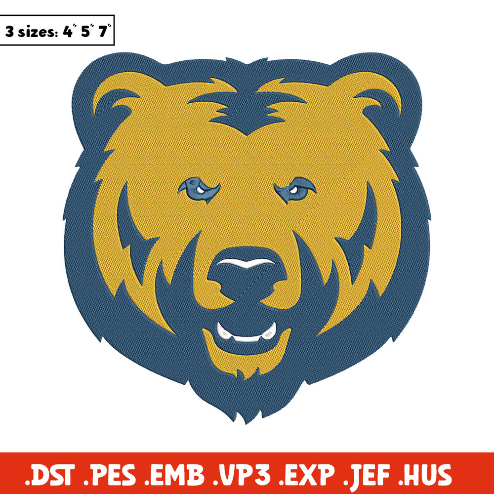 Northern Colorado logo embroidery design, NCAA embroidery, Sport embroidery,Logo sport embroidery,Embroidery design.jpg