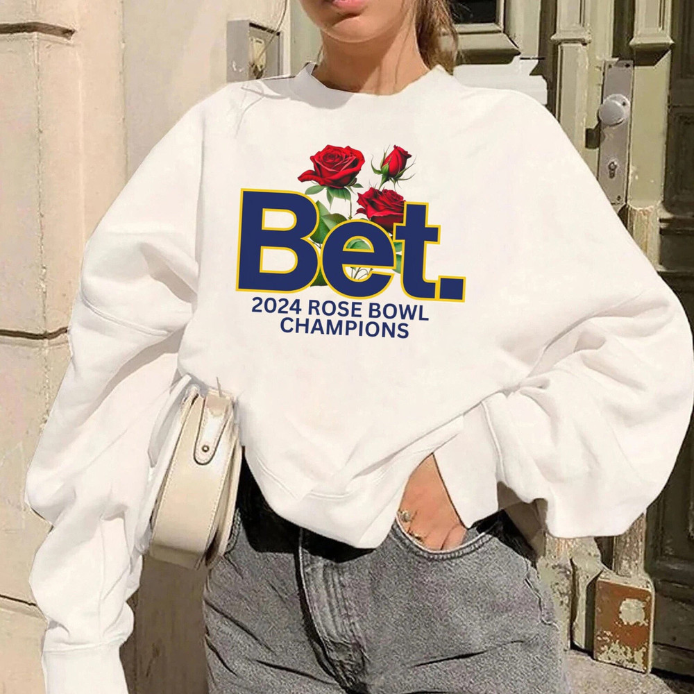 BET 2024 Rose Bowl CHAMPION Michigan Flower Shirt, Sweatshirt, Hoodie, University Of Michigan Rose bowl CHAMPION Collegiate, Trending shirt - 1.jpg