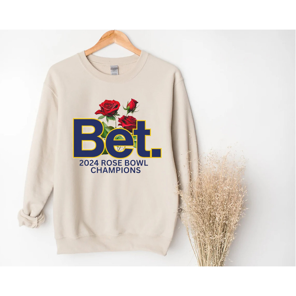 BET 2024 Rose Bowl CHAMPION Michigan Flower Shirt, Sweatshirt, Hoodie, University Of Michigan Rose bowl CHAMPION Collegiate, Trending shirt - 2.jpg