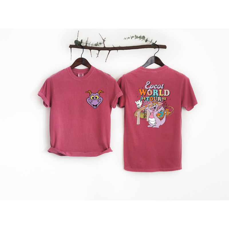 Comfort Colors Disney Figment Comfort colors Shirts, Vintage Disney World Figment Epcot Shirt, Disneyworld Shirts, Disney Family Trip Shirt, - 2.jpg