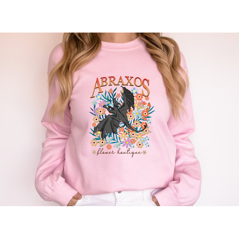 Throne of Glass Abraxos Botanical Wildflower Boutique ToG Sweatshirt Sarah J Maas Sjm Manon Blackbeak The Thirteen T-shirt - 5.jpg