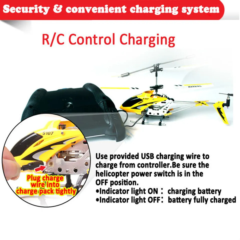 3.5CH Metal Remote Control with GYRO Stability 3