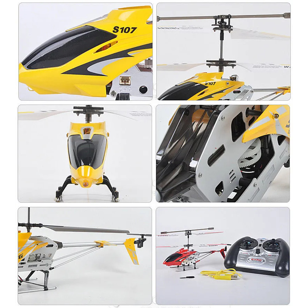 3.5CH Metal Remote Control with GYRO Stability 4