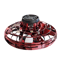 Stress Relief UFO Toy with LED Lights Red