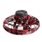 Stress Relief UFO Toy with LED Lights Red