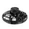Stress Relief UFO Toy with LED Lights Black