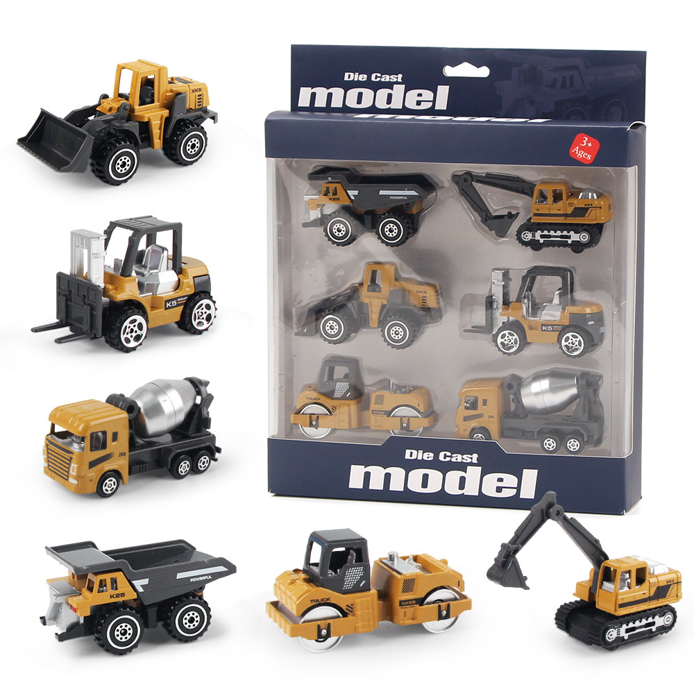 Alloy Engineering Truck Toy Car Durable Construction Vehicle Set for Kids | Excavator, Loader & Tractor Toys for kids