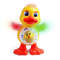 Interactive Dancing Duck Flashing Light Shaking Body  Musical Fun  Adorable Electric Toy for Chi