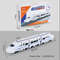 High Speed Railway Train Toy Electric Sound Light Model Educational DIY Toy For Boys Girls 5