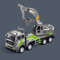 Heavy Duty Construction Toy Vehicles Bulldozer Truck Excavator Crane SetEducational Engineerin