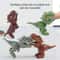 Funny Mini Cartoon Dinosaur Toy Biting Finger Tyrannosaurus With Mobile Joints For Playful Fun 5