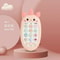 Baby Phone Voice Toy Interactive Bilingual Telephone for Infants Toddler Educational Music Sound