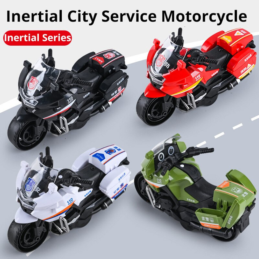 Diecast Motorcycle Toy Boys Gift