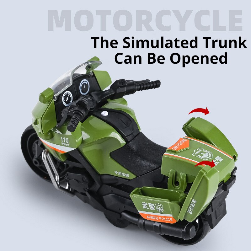 Kids FrictionPowered Motorcycle Gift