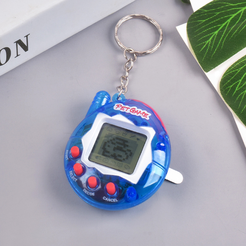 Digital Tamagotchi Toy Transparent Retro Electronic Pets for Kids Adults 168in1 Virtual Cyber