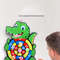 Baby Toy Sticky Ball Dart Board Fun Educational Games for Toddlers  Children Montessori Indoor Sp