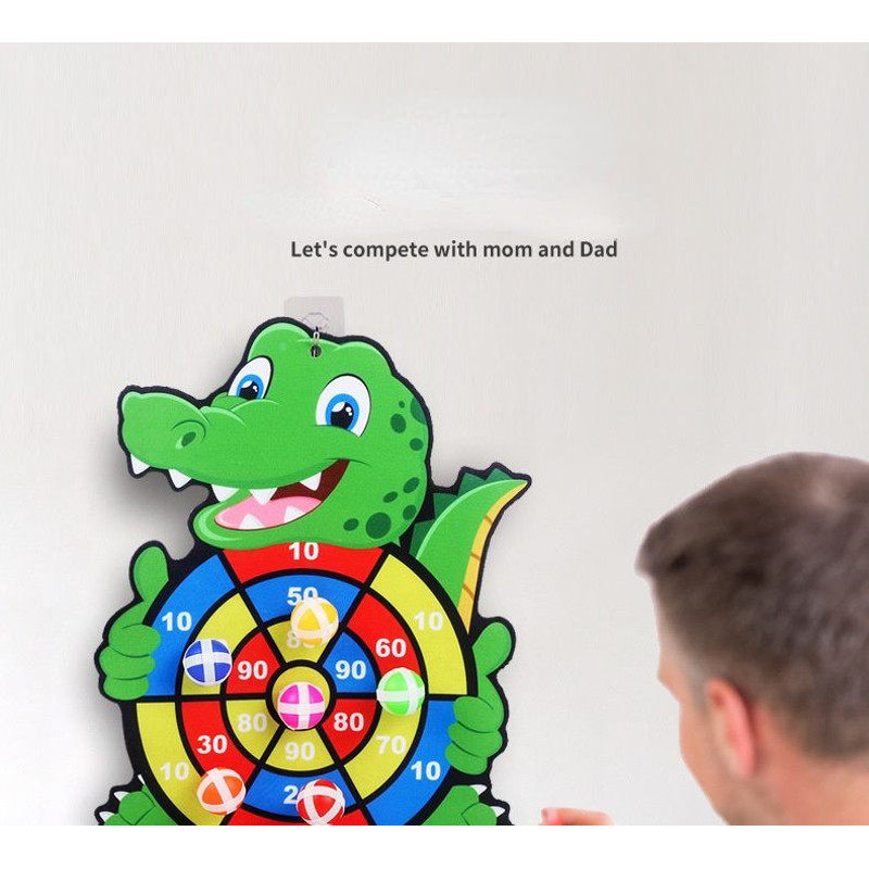Baby Toy Sticky Ball Dart Board Fun Educational Games for Toddlers  Children Montessori Indoor Sp