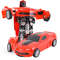Kids Toys Car One-Button Shape-Shifting Autobot Robot Interactive Puzzle & Collision Fun