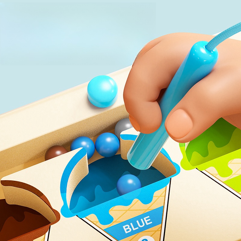 Kids Magnetic Maze Toy Educational Bead Puzzle for Focus Practice Concentration  Brain Developmen