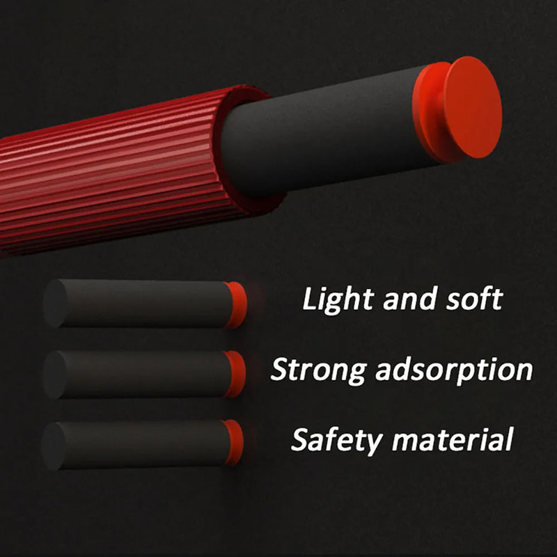 Shell Throwing Soft Bullet Launcher Toy Gun Airsoft Foam Bullet Blaster for Outdoor CS Games  Kids