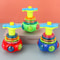 Music Gyroscope Toy Colorful Rotating Fidget Spinner with Luminous Lights & Cool Spin Effects