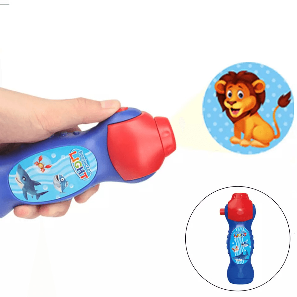 Animal Slide Show Torch Educational Learning Toys For Toddlers Kids Ideal Bedtime Flashlight For B 9