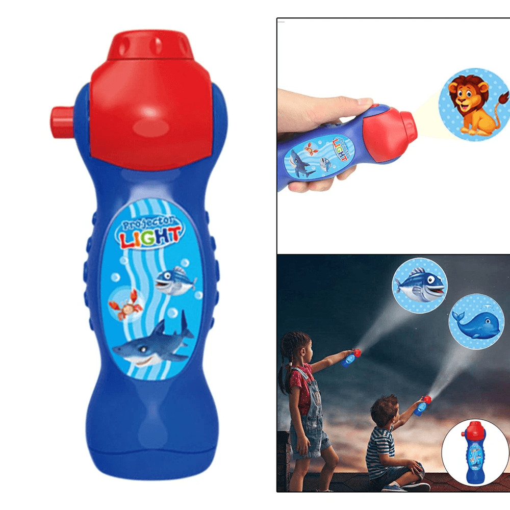 Animal Slide Show Torch Educational Learning Toys For Toddlers Kids Ideal Bedtime Flashlight For B 3