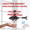 2-Channel Gesture Control Suspension Helicopter – Remote Induction Aircraft with LED Lights – Kids Toy for Boys & Girls