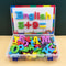 Magnetic Letters & Numbers – Educational Fridge Magnets Toy Set for Kids (ABC, 123, Uppercase/Lowercase)