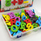 Magnetic Letters & Numbers – Educational Fridge Magnets Toy Set for Kids (ABC, 123, Uppercase/Lowercase)