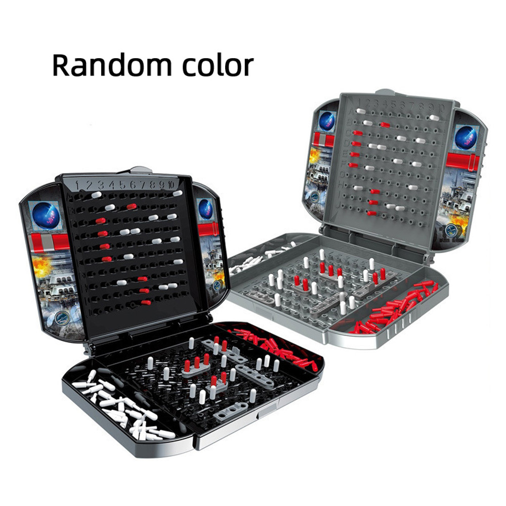 Battleship Game Two-Player Naval Combat Tabletop Game for Strategy Lovers