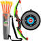 Kids Bow and Arrow Set LED Light Up Toy Archery Set for Outdoor Adventure & Sports Fun