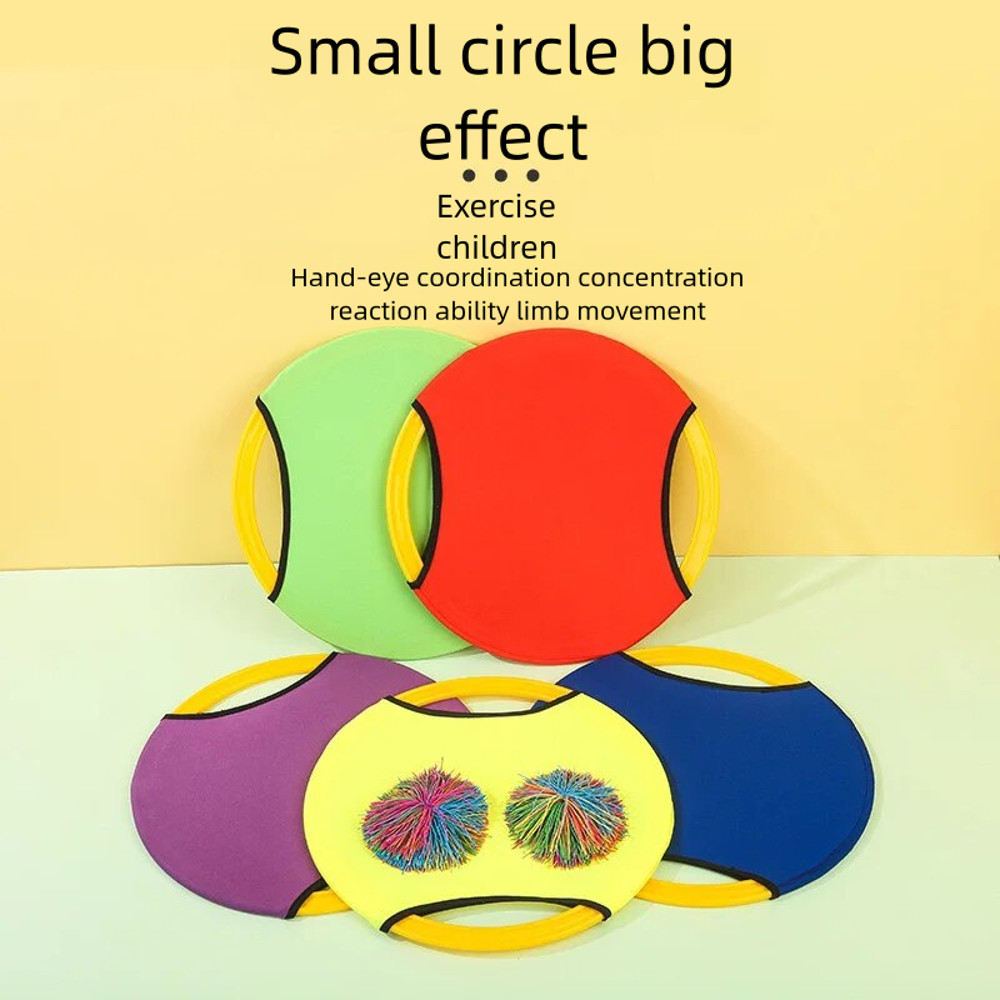 Bouncing Circle Throw Toy – Kids Balance Training & Sensory Learning Game (35cm)