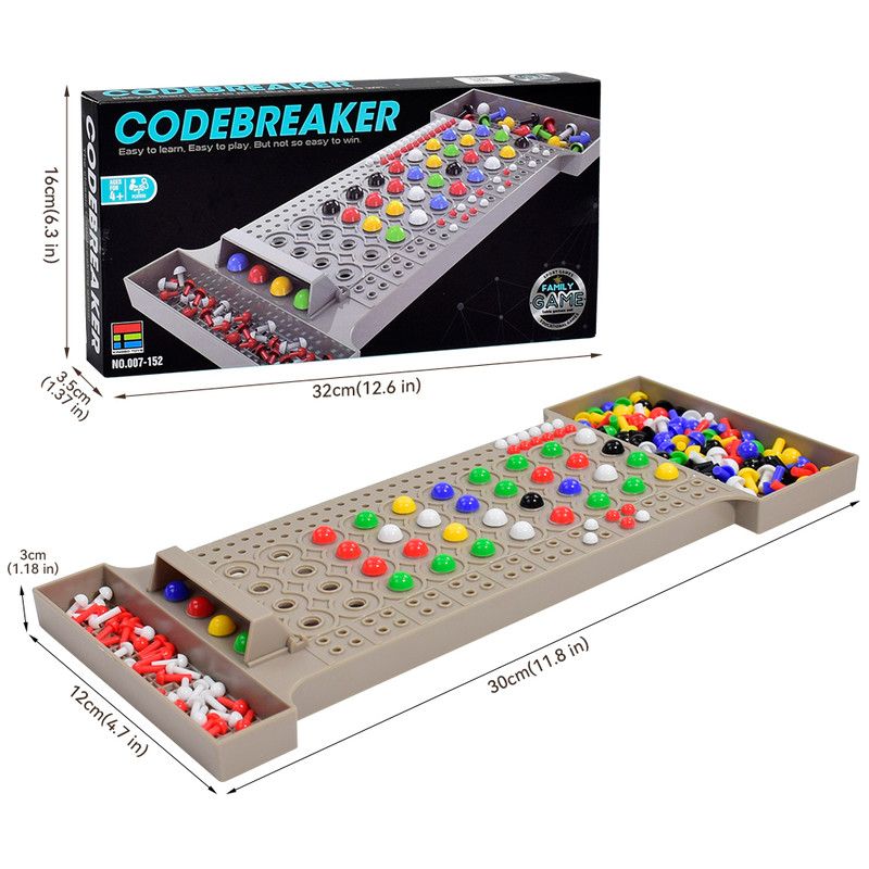 Educational Logic Puzzle Game Password Cracking Desktop Toy For Kids Intellectual Development 3