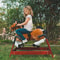 Vintage Rocking Horse Toy Plush Wooden Ride With Sound For Boys Girls 1