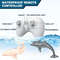 Remote Control Dolphin Toy with LED Light 2.4G Electric Water Toy for Kids, Gift for Boys & Girls