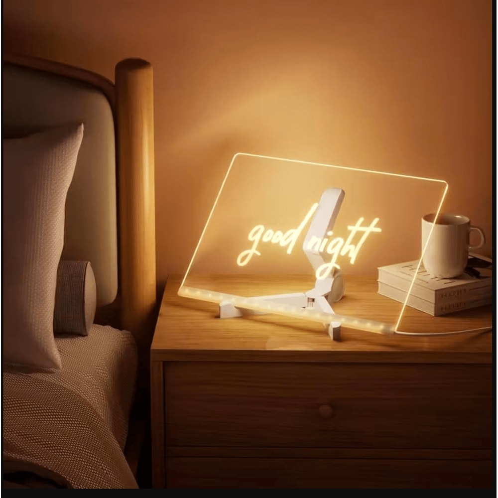 LED Acrylic Message Board Erasable USBPowered Display For Kids Promotions 7