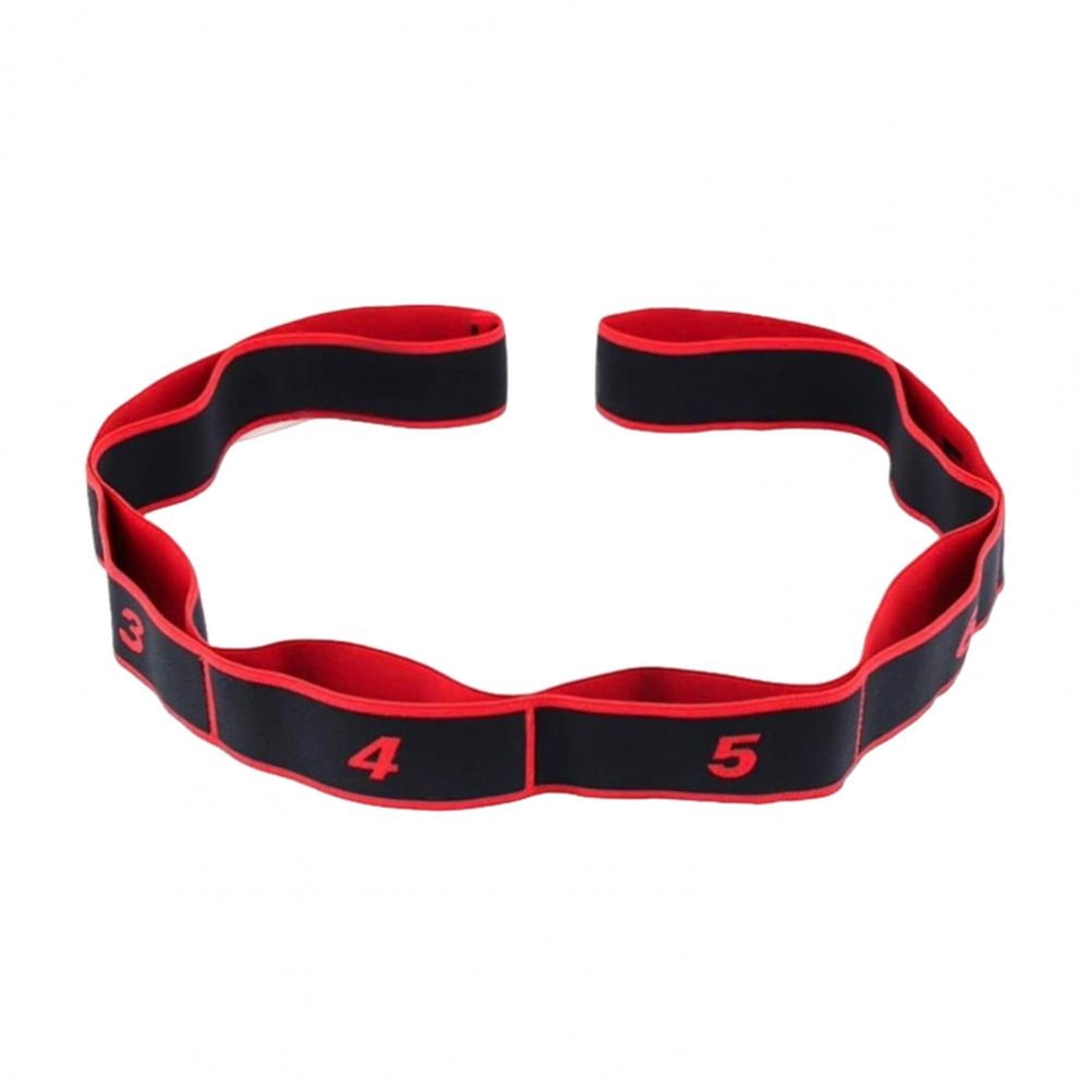 Segmented Stretching Belt For Yoga Pilates Dance Mobility And Flexibility Training 8
