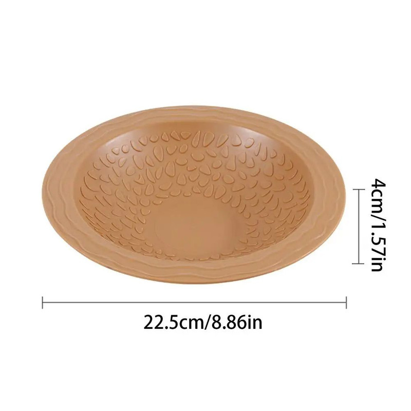 Tortoise Food Dish  Reptile Feeding Dish Spacious Bathing Pool For Amphibians Bearded Dragons And G 9