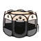 Large Dog Cages  Cat Fences Foldable Pet Tent with Skylight Zipper  Portable Kennel for Outdoor E