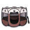 Large Dog Cages  Cat Fences Foldable Pet Tent with Skylight Zipper  Portable Kennel for Outdoor E