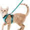 Adjustable Cat Harness And Leash For Walking EscapeProof EasyWear Design For Safe Outdoor Adventure 0