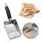 Metal Cat Litter Shovel with Long Handle Durable Sand Cleaning Scoop for Dog  Cat Waste