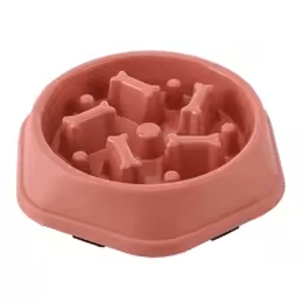 Slow Feeder Dog Bowl For Small And Medium Dogs Anti Choking Puzzle Bowl With NonSlip Base Promotes 1