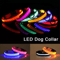 LED Adjustable Dog Collar Blinking Flashing LightUp GlowintheDark Waterproof Safety Collar For Pet 4