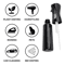 Continuous Mist Hair Spray Bottle Fine Mist Water Sprayer For Salon Barber Cleaning Plant Misting S 4