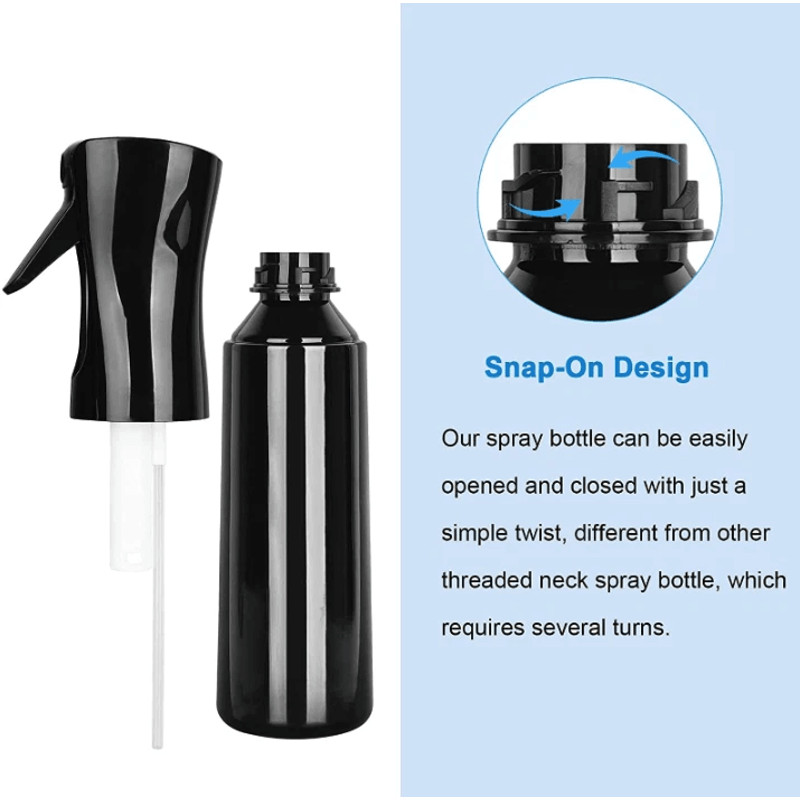 Continuous Mist Hair Spray Bottle Fine Mist Water Sprayer For Salon Barber Cleaning Plant Misting S 8